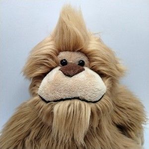 Artistic Toys Bigfoot 10" Plush Sasquatch Brown Soft Stuffed Animal Wild Thing